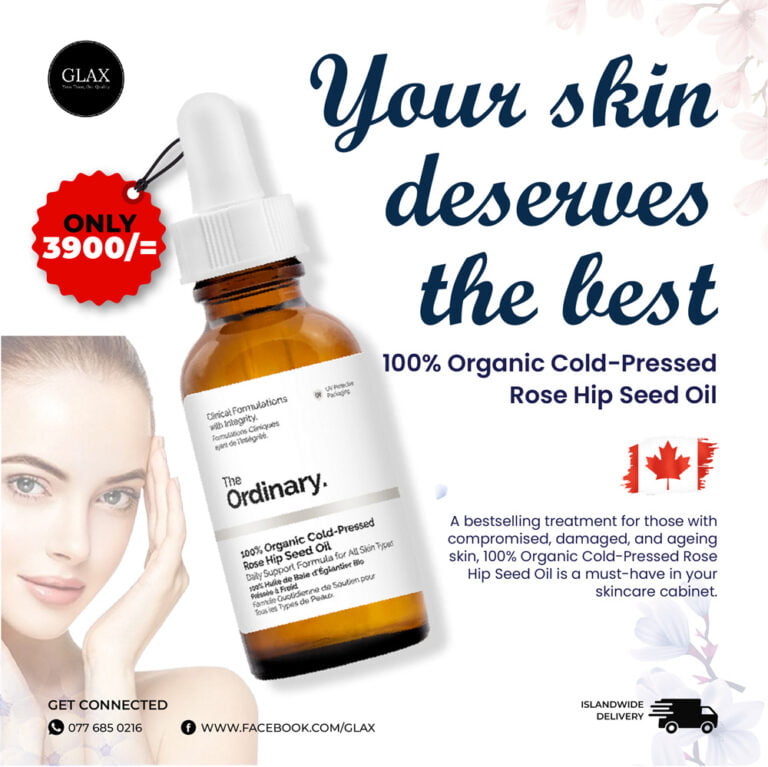 100 Organic Cold Pressed Rose Hip Seed Oil